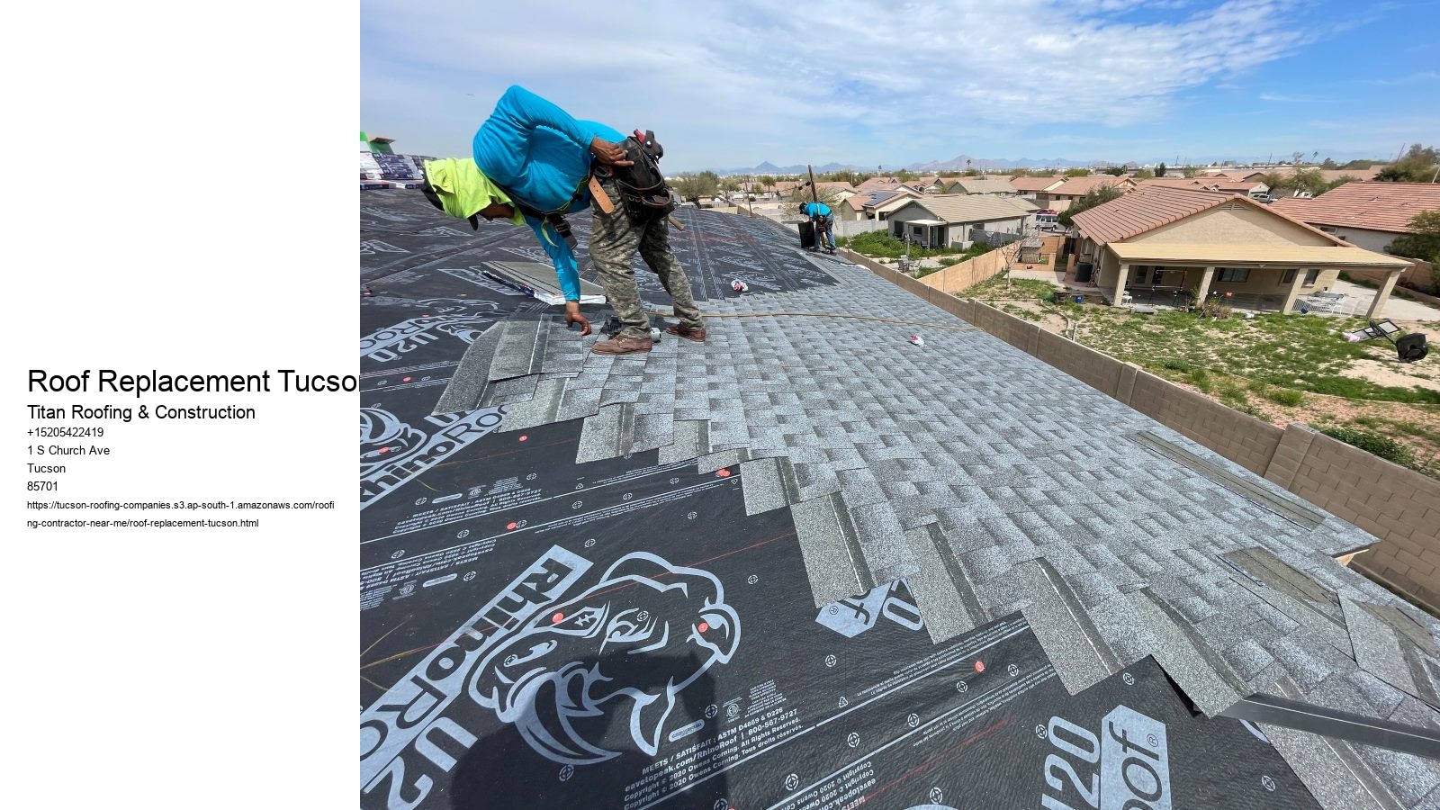 Roof Replacement Tucson